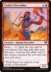 Tuskeri Firewalker - Kaldheim - Magic: The Gathering card