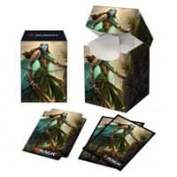 Kaldheim Lathril, Blade of the Elves Sleeve & Deck Box Combo for Magic The Gathering - Ultra Pro Deck Boxes - Deck Boxes card