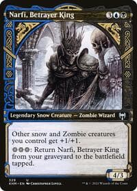 Narfi, Betrayer King (Showcase) - Kaldheim - Magic: The Gathering card