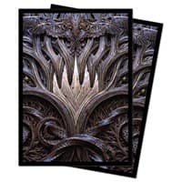 Kaldheim Stylized Planeswalker Symbol Standard Deck Protectors for Magic (100-pack) - Ultra Pro Card Sleeves - Card Sleeves card