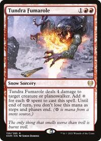 Tundra Fumarole - Kaldheim - Magic: The Gathering card