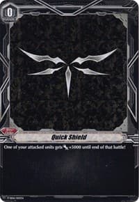 Quick Shield (RRR Foil) - V-SS06: Valiant Sanctuary - Cardfight Vanguard card