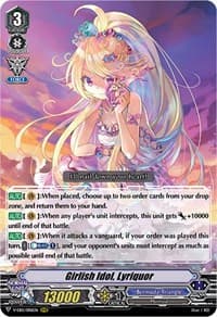 Girlish Idol, Lyriquor - V-EB15: Twinkle Melody - Cardfight Vanguard card