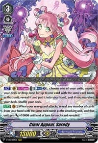 Clear Appeal, Seredy - V-EB15: Twinkle Melody - Cardfight Vanguard card