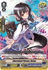 Cherished Phrase, Reina - V-EB15: Twinkle Melody - Cardfight Vanguard card