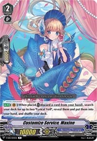 Customize Service, Maxine - V-EB15: Twinkle Melody - Cardfight Vanguard card