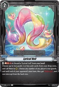 Lyrical Veil - V-EB15: Twinkle Melody - Cardfight Vanguard card