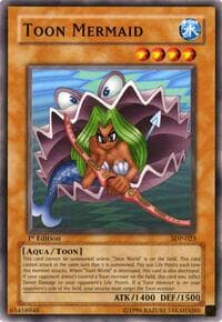 Toon Mermaid - Starter Deck: Pegasus - YuGiOh card