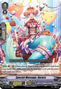 Special Message, Ourora - V-EB15: Twinkle Melody - Cardfight Vanguard card