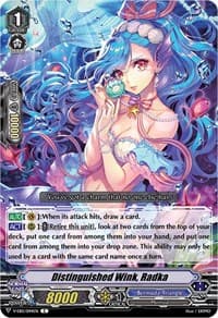 Distinguished Wink, Radka - V-EB15: Twinkle Melody - Cardfight Vanguard card