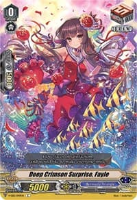 Deep Crimson Surprise, Fayle - V-EB15: Twinkle Melody - Cardfight Vanguard card
