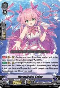 Mermaid Idol, Sedna - V Promo Cards - Cardfight Vanguard card