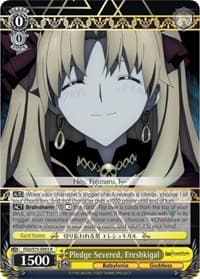 Pledge Severed, Ereshkigal - Fate/Grand Order Absolute Demonic Front: Babylonia - Weiss Schwarz card