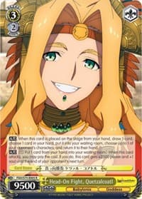 Head-On Fight, Quetzalcoatl - Fate/Grand Order Absolute Demonic Front: Babylonia - Weiss Schwarz card