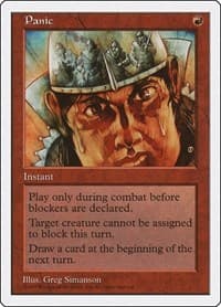 Panic - Fifth Edition - Magic: The Gathering card