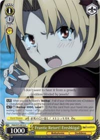 Frantic Retort! Ereshkigal - Fate/Grand Order Absolute Demonic Front: Babylonia - Weiss Schwarz card