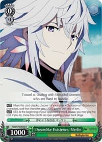 Dreamlike Existence, Merlin - Fate/Grand Order Absolute Demonic Front: Babylonia - Weiss Schwarz card
