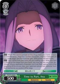 Time to Part, Ana - Fate/Grand Order Absolute Demonic Front: Babylonia - Weiss Schwarz card
