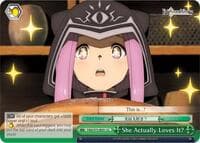 She Actually Loves It? - Fate/Grand Order Absolute Demonic Front: Babylonia - Weiss Schwarz card