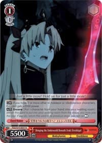 Bringing the Underworld Beneath Uruk! Ereshkigal - Fate/Grand Order Absolute Demonic Front: Babylonia - Weiss Schwarz card