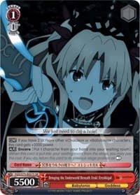 Bringing the Underworld Beneath Uruk! Ereshkigal (SR) - Fate/Grand Order Absolute Demonic Front: Babylonia - Weiss Schwarz card