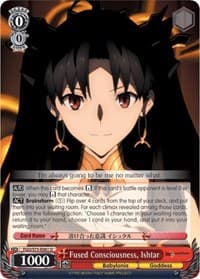 Fused Consciousness, Ishtar - Fate/Grand Order Absolute Demonic Front: Babylonia - Weiss Schwarz card