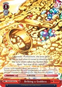 Bribing a Goddess - Fate/Grand Order Absolute Demonic Front: Babylonia - Weiss Schwarz card