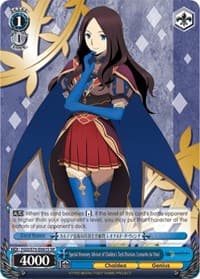 Special Honorary Advisor of Chaldea's Tech Division, Leonardo da Vinci (SR) - Fate/Grand Order Absolute Demonic Front: Babylonia - Weiss Schwarz card
