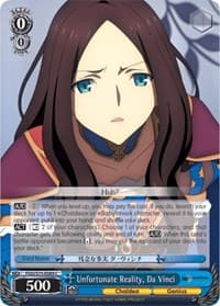 Unfortunate Reality, Da Vinci - Fate/Grand Order Absolute Demonic Front: Babylonia - Weiss Schwarz card