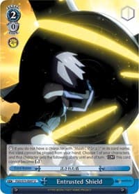 Entrusted Shield - Fate/Grand Order Absolute Demonic Front: Babylonia - Weiss Schwarz card