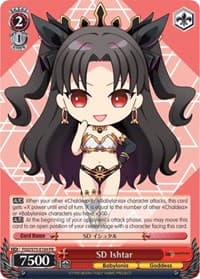 SD Ishtar - Fate/Grand Order Absolute Demonic Front: Babylonia - Weiss Schwarz card