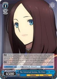 The Universal Genius, Da Vinci - Fate/Grand Order Absolute Demonic Front: Babylonia - Weiss Schwarz card