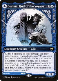 Cosima, God of the Voyage (Showcase) - Kaldheim - Magic: The Gathering card