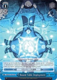 Round Table Deployment - Fate/Grand Order Absolute Demonic Front: Babylonia - Weiss Schwarz card