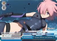 Instant Offense and Defense (SR) - Fate/Grand Order Absolute Demonic Front: Babylonia - Weiss Schwarz card