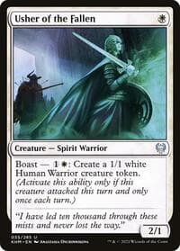 Usher of the Fallen - Kaldheim - Magic: The Gathering card