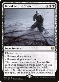 Blood on the Snow - Kaldheim - Magic: The Gathering card