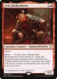 Arni Brokenbrow - Kaldheim - Magic: The Gathering card