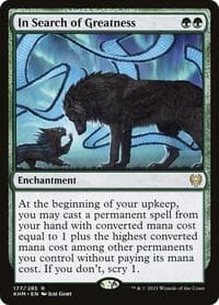 In Search of Greatness - Kaldheim - Magic: The Gathering card