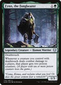 Fynn, the Fangbearer - Kaldheim - Magic: The Gathering card