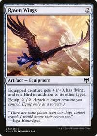 Raven Wings - Kaldheim - Magic: The Gathering card