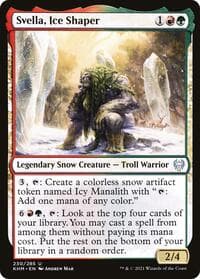 Svella, Ice Shaper - Kaldheim - Magic: The Gathering card