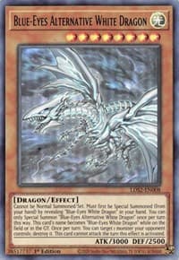 Blue-Eyes Alternative White Dragon (Green) - Legendary Duelists: Season 2 - YuGiOh card
