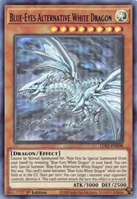 Blue-Eyes Alternative White Dragon (Purple) - Legendary Duelists: Season 2 - YuGiOh card