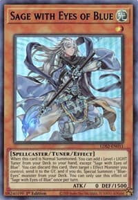 Sage with Eyes of Blue (Blue) - Legendary Duelists: Season 2 - YuGiOh card
