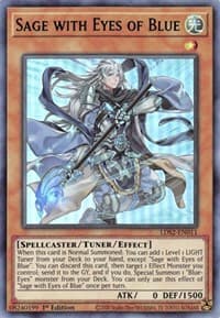 Sage with Eyes of Blue (Green) - Legendary Duelists: Season 2 - YuGiOh card