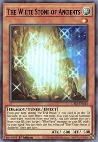 The White Stone of Ancients (Blue) - Legendary Duelists: Season 2 - YuGiOh card