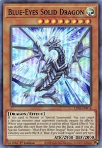 Blue-Eyes Solid Dragon (Green) - Legendary Duelists: Season 2 - YuGiOh card