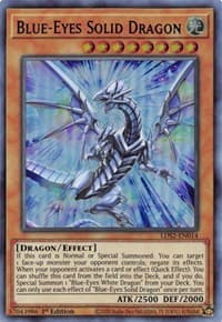 Blue-Eyes Solid Dragon (Purple) - Legendary Duelists: Season 2 - YuGiOh card