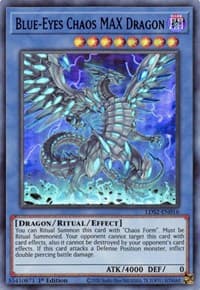 Blue-Eyes Chaos MAX Dragon (Blue) - Legendary Duelists: Season 2 - YuGiOh card